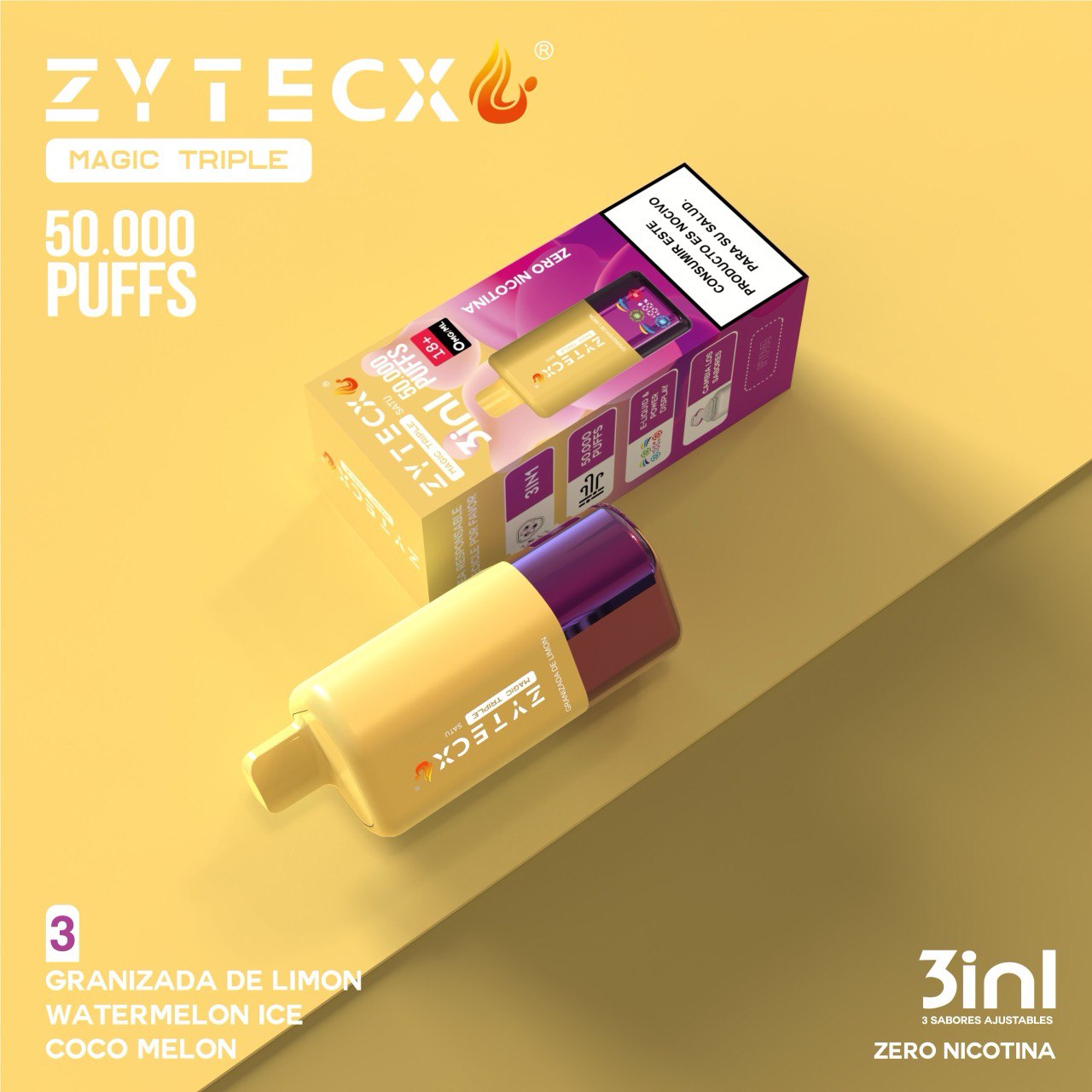 Zytecx Magic Triple sabores 3