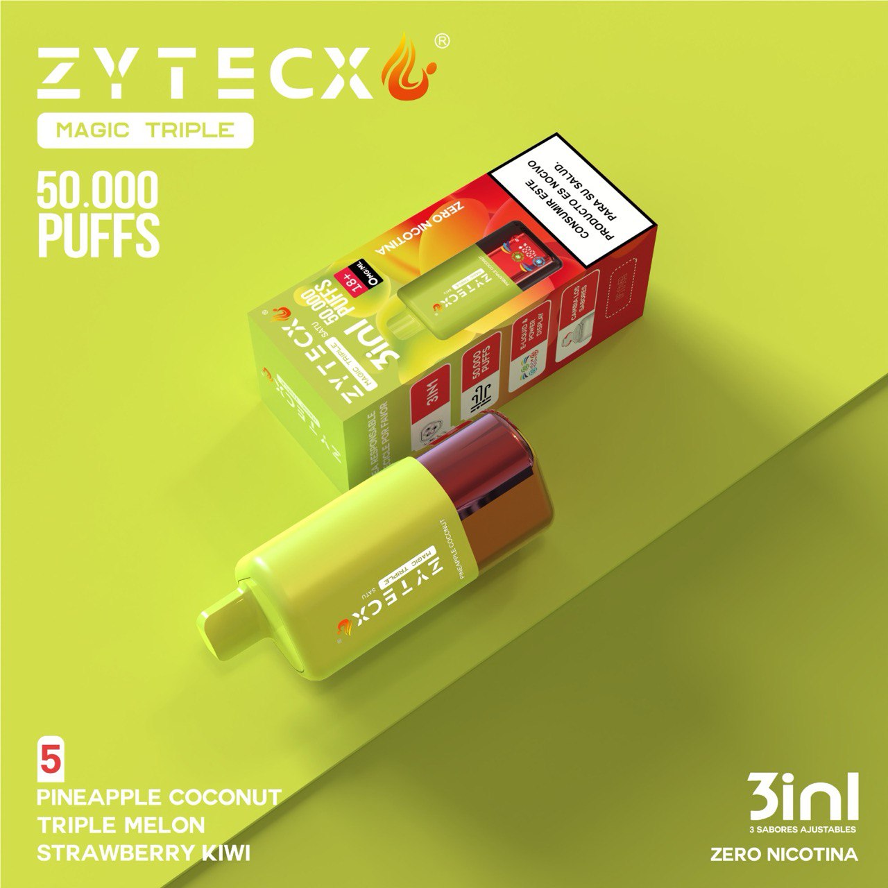 Zytecx Magic Triple sabores 5