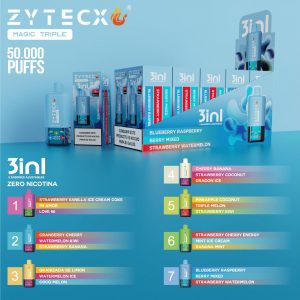 vape triple sabor Zytecx 50000 caladas